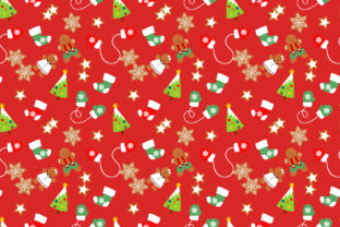 Christmas Cookies Seamless Pattern: A Versatile Design for Creative Projects