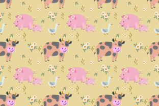 Cute Animal Farm Pattern