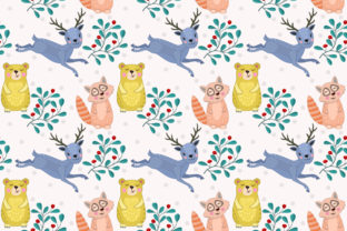 Cute Animal Seamless Pattern: A Versatile Design for Creative Projects