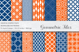 Geometric Tiles Digital Paper