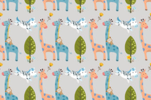 Geraffe Zebra and Monkey Pattern: A Creative Design Solution for Modern Creators