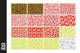 Gold, Fruits, Hanger Pattern Bundle: A Versatile Design Resource for Creatives